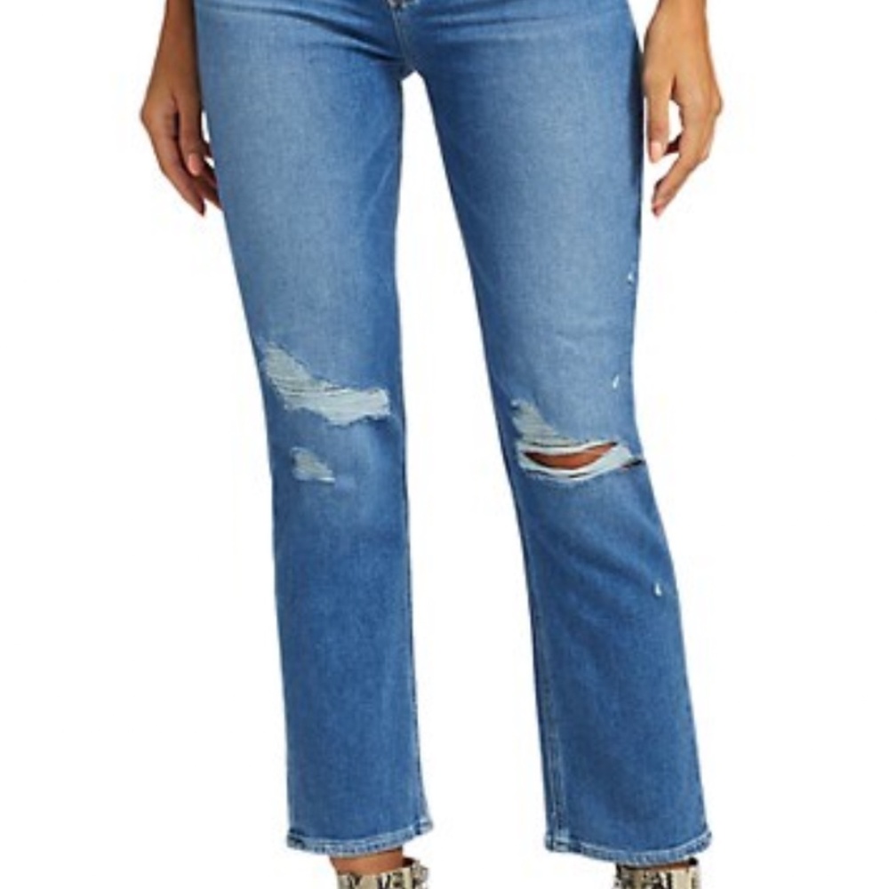 PAIGE BRIGITTE-BAAZAR DESTRUCTED jeans size 24
